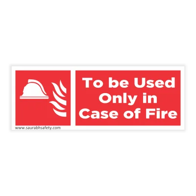 Fire extinguisher Hindi down arrow