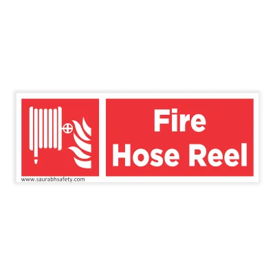 Fireman's suit location sign