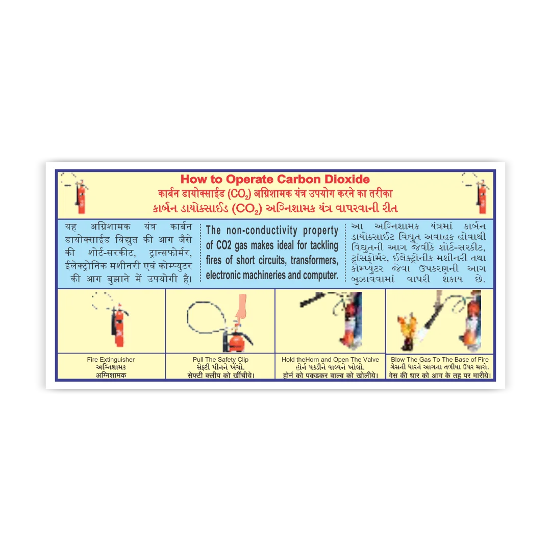 How to Operate CO2 Extinguisher