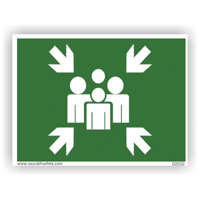 Assembly Point Symbol Sign