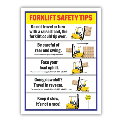 Forklift safety tips