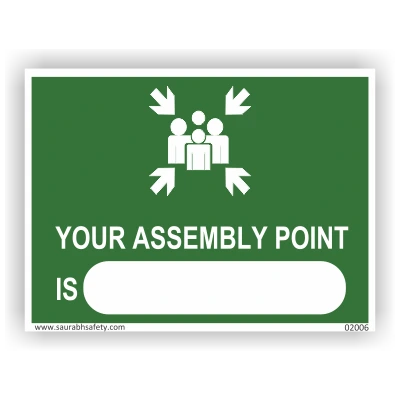 Custom Assembly Point Sign